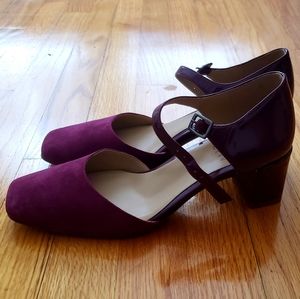 Naturalizer Kelise Boysenberry Block Heel Shoe